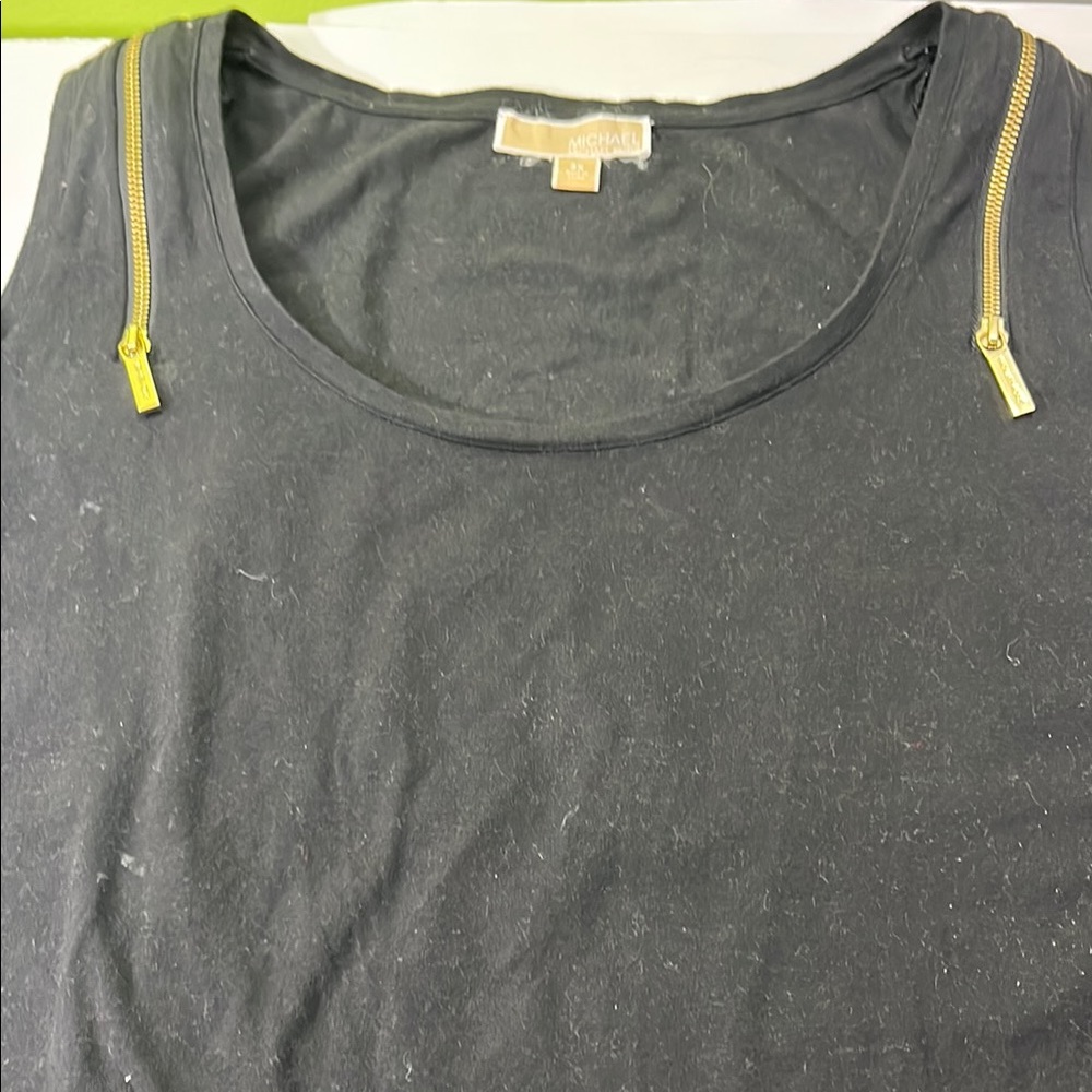 Michael Kors Black Sleeveless Top - Picture 13 of 16